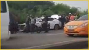 Video: Tiroteo deja un muerto y otros heridos autopista Joaquín Balaguer