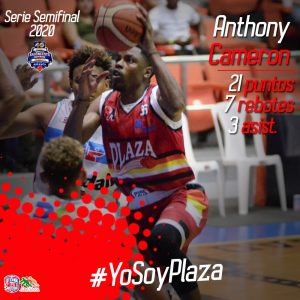 Plaza se sacude al vencer a CDP en la semifinal del baloncesto de Santiago