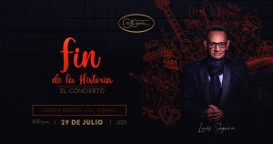 Luis Segura con primer y último concierto de su carrera “FIN DE LA HISTORIA”