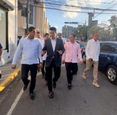 Wellington Arnaud y Kelvin Cruz anuncian intervención cañada Hoya Cativa, en La Vega