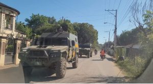ERD refuerza con blindados zona en conflicto con Haití en la Vigía Dajabón 